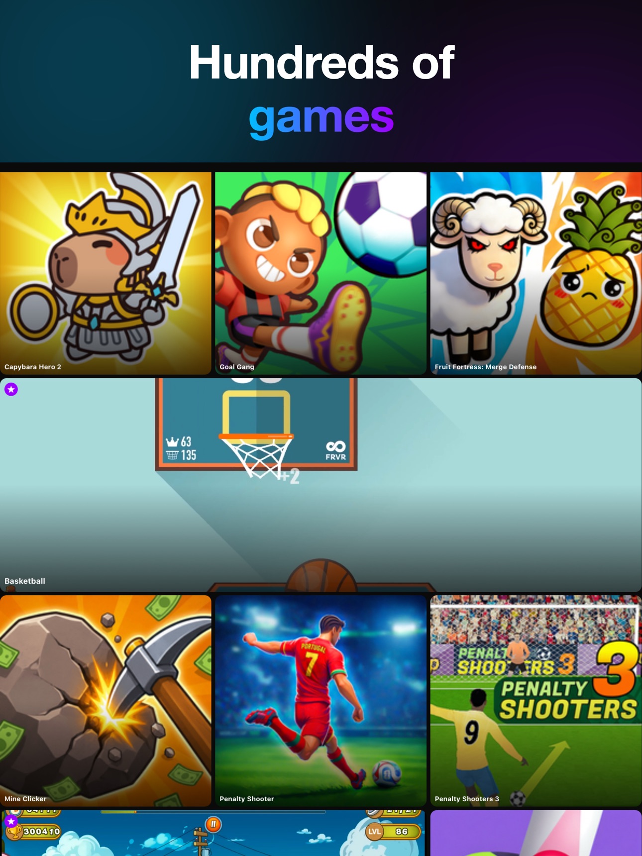 Screenshot 4 of FRVR Games