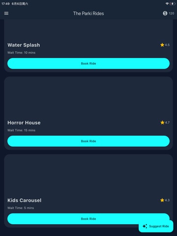 The Parki Rides App Store preview screenshot 7