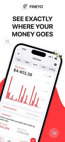 Fineyo: Expense Tracker Screenshot 1 of 7