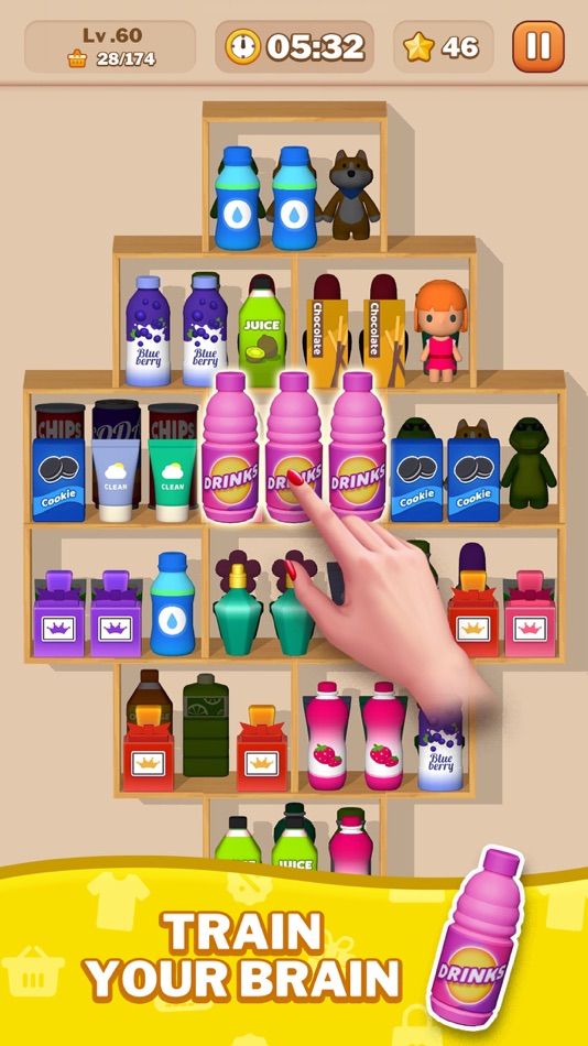 #3. Goods Triple Match: Sorting 3D (iOS) 由: Guru Smart Holding Limited