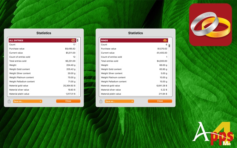 App screenshot