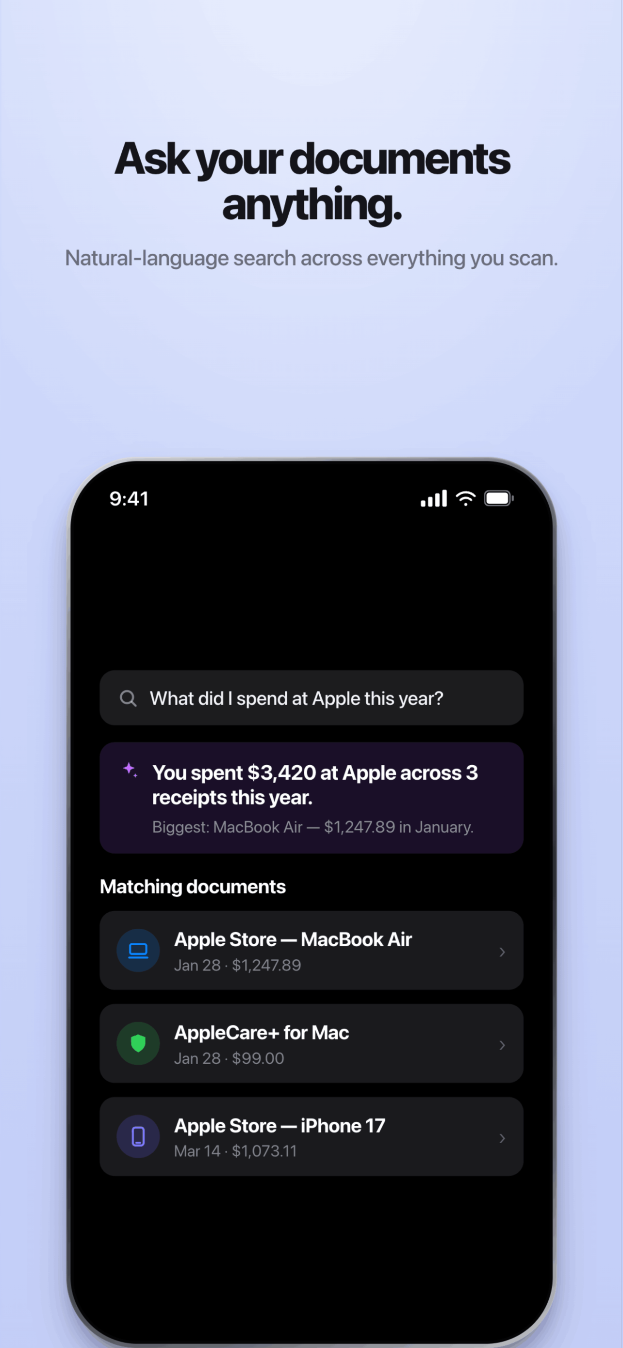 OneScribe - AI Scanner & OCR
