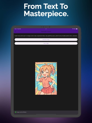 Imagin AI : Image Generator iPad screenshot