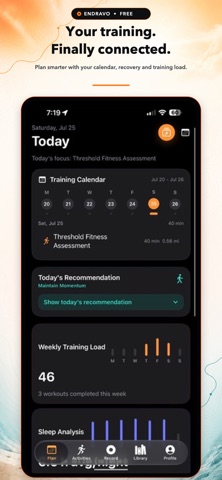 Workout Planner - Endravo Screenshot 1 of 6