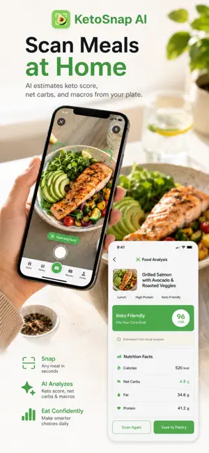 KetoSnap AI: Carb Scanner screenshot 2
