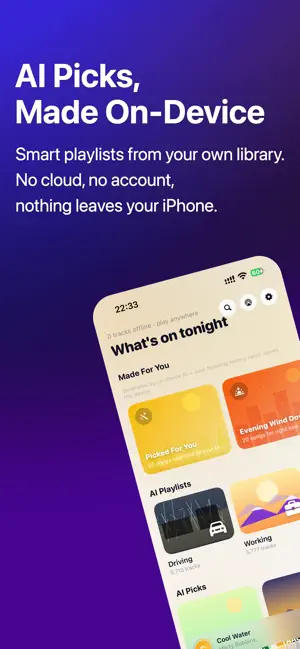 Cloud Songs AI · Music Player screenshot 1