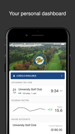 University Golf Club screenshot 3
