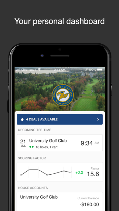 University Golf Club Screenshot