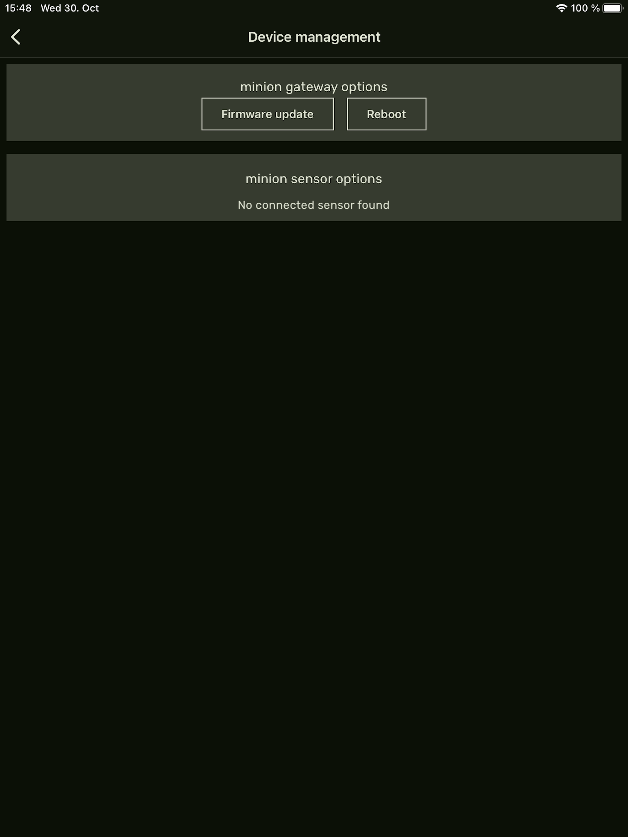 minion IoT-Sensor screenshot 16