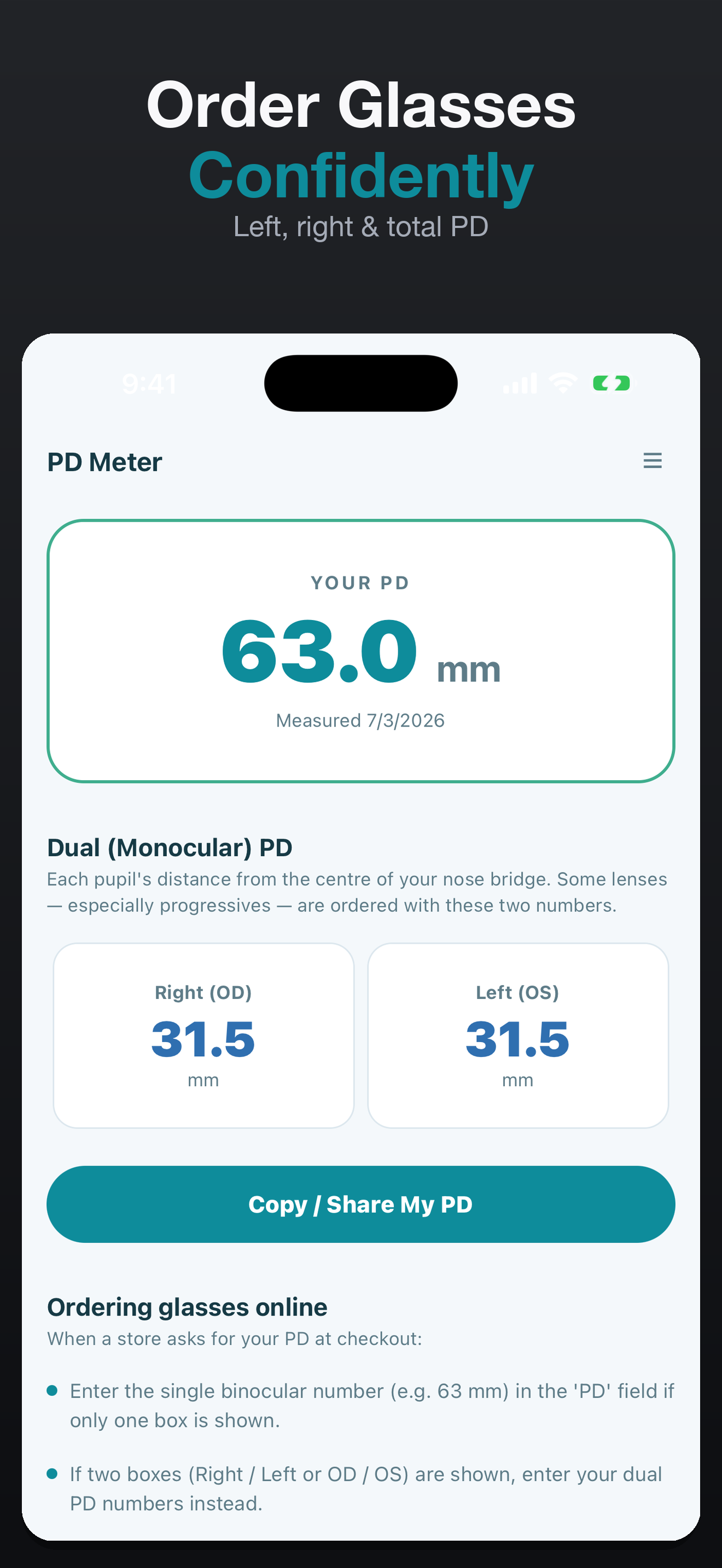 PD Meter: Pupillary Distance screenshot 3