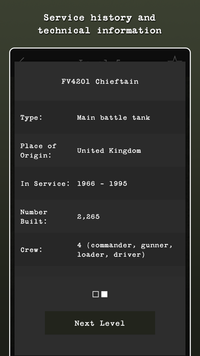 Screenshot #3 pour Guess the Modern Tank