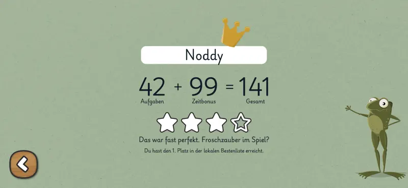 Rechenfrosch screenshot 4 of 5