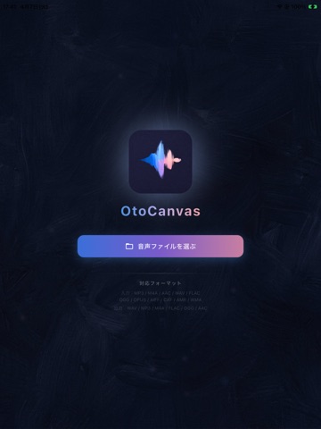 OtoCanvas iPad screenshot