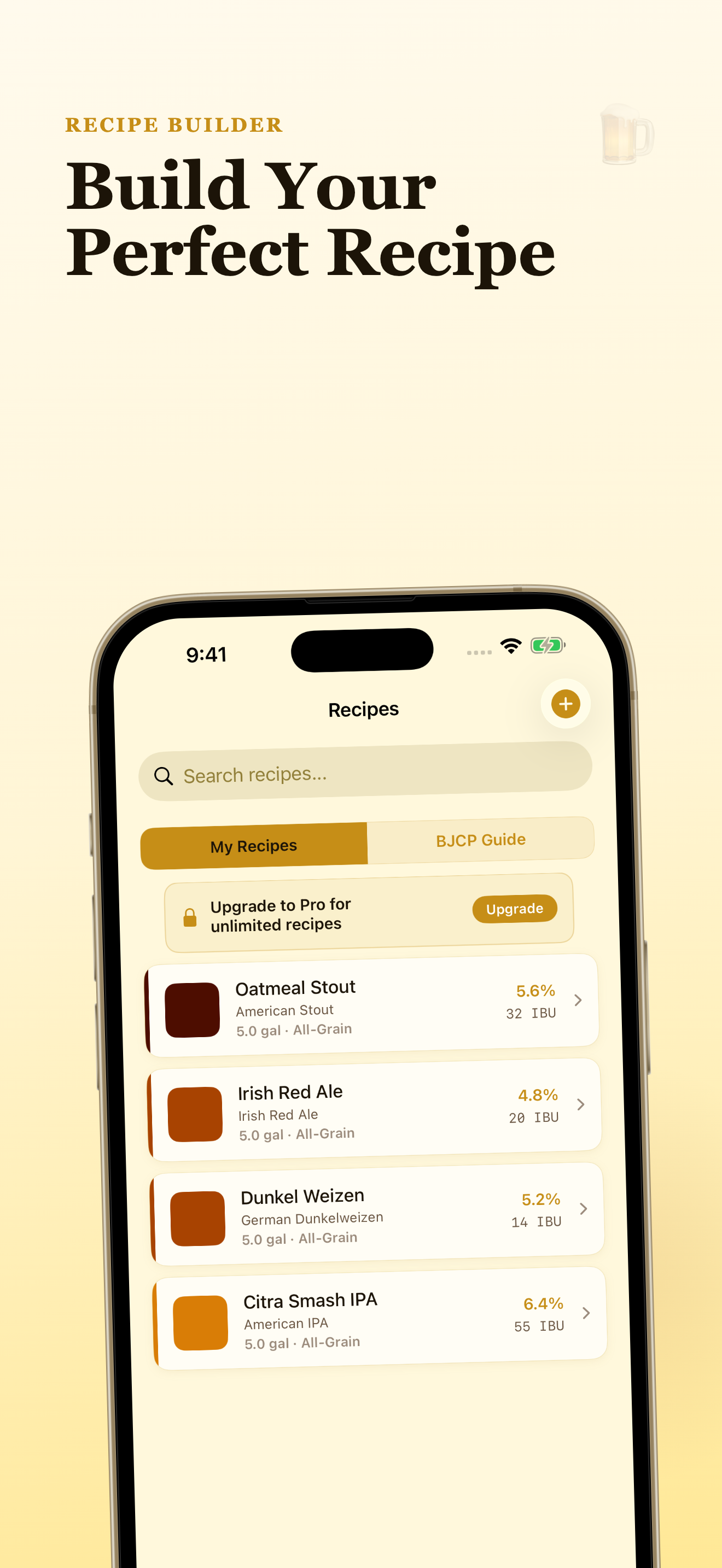 Brew Log, Recipes, Calc - Wort screenshot 4