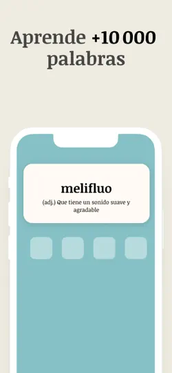 Captura de pantalla de Vocabulary - Aprende Palabras en iPhone 4