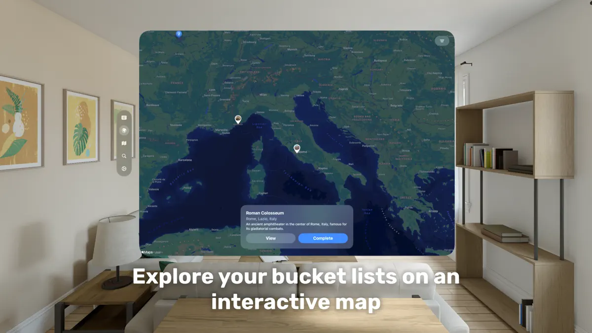 Söka: AI Bucket List Generator screenshot 4