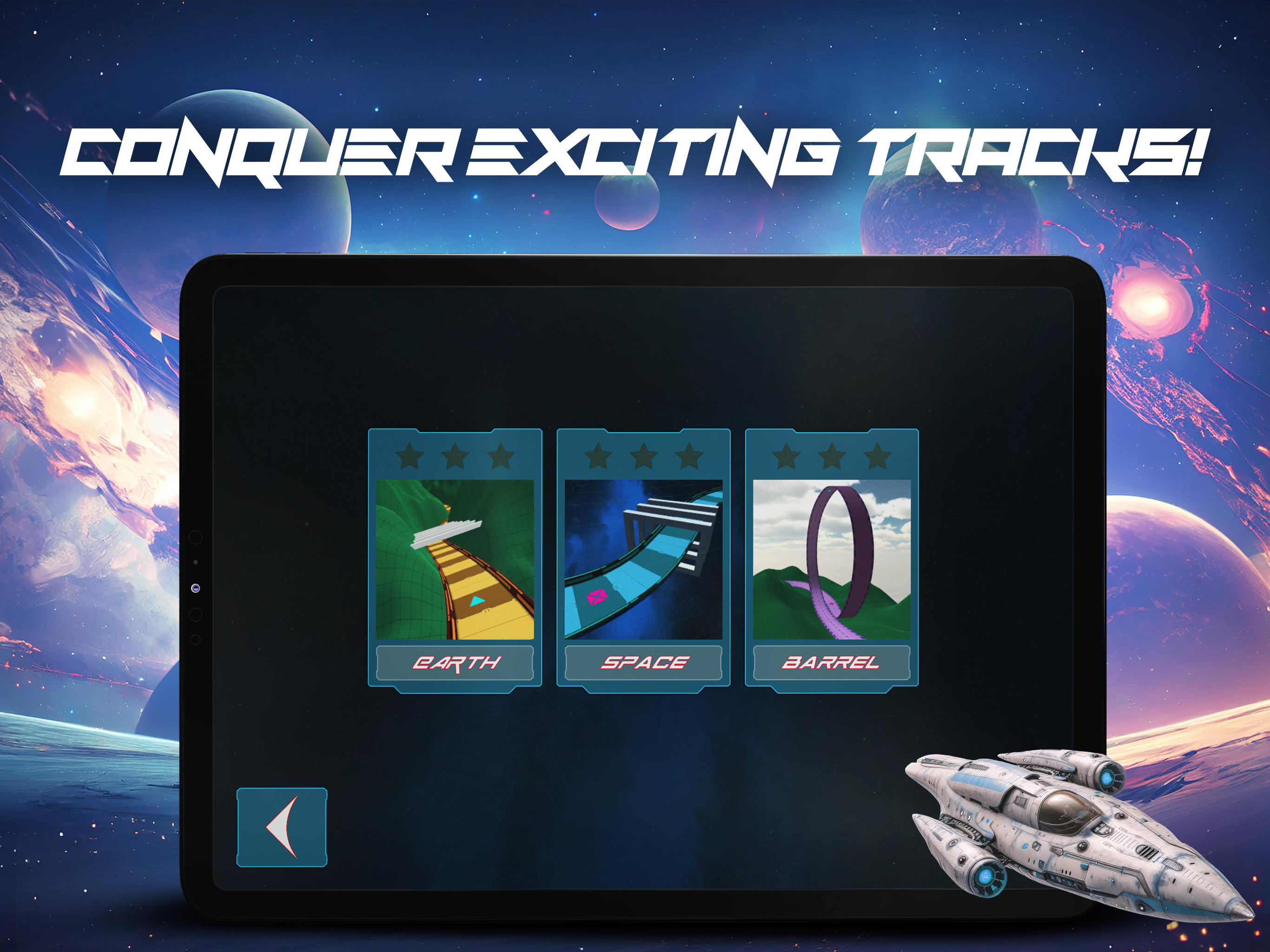 Hover Racer - Shoot and Race screenshot 17