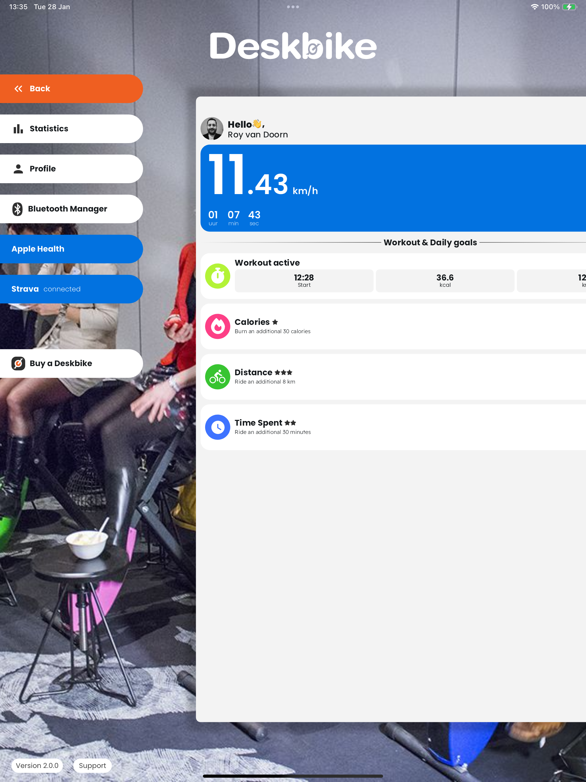 Deskbike