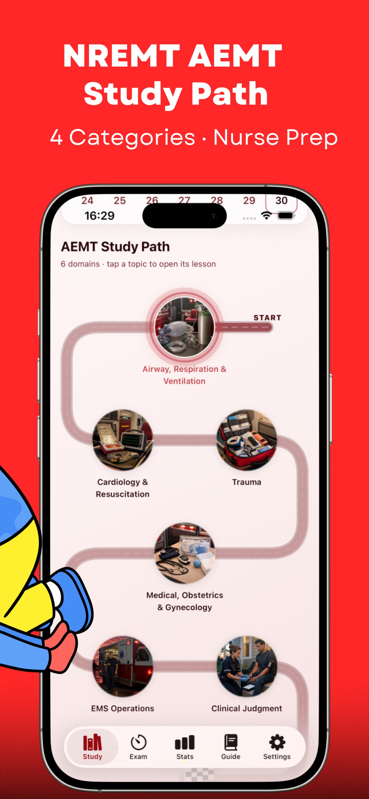 Screenshot 2 of AEMT Practice Test 2026 NREMT