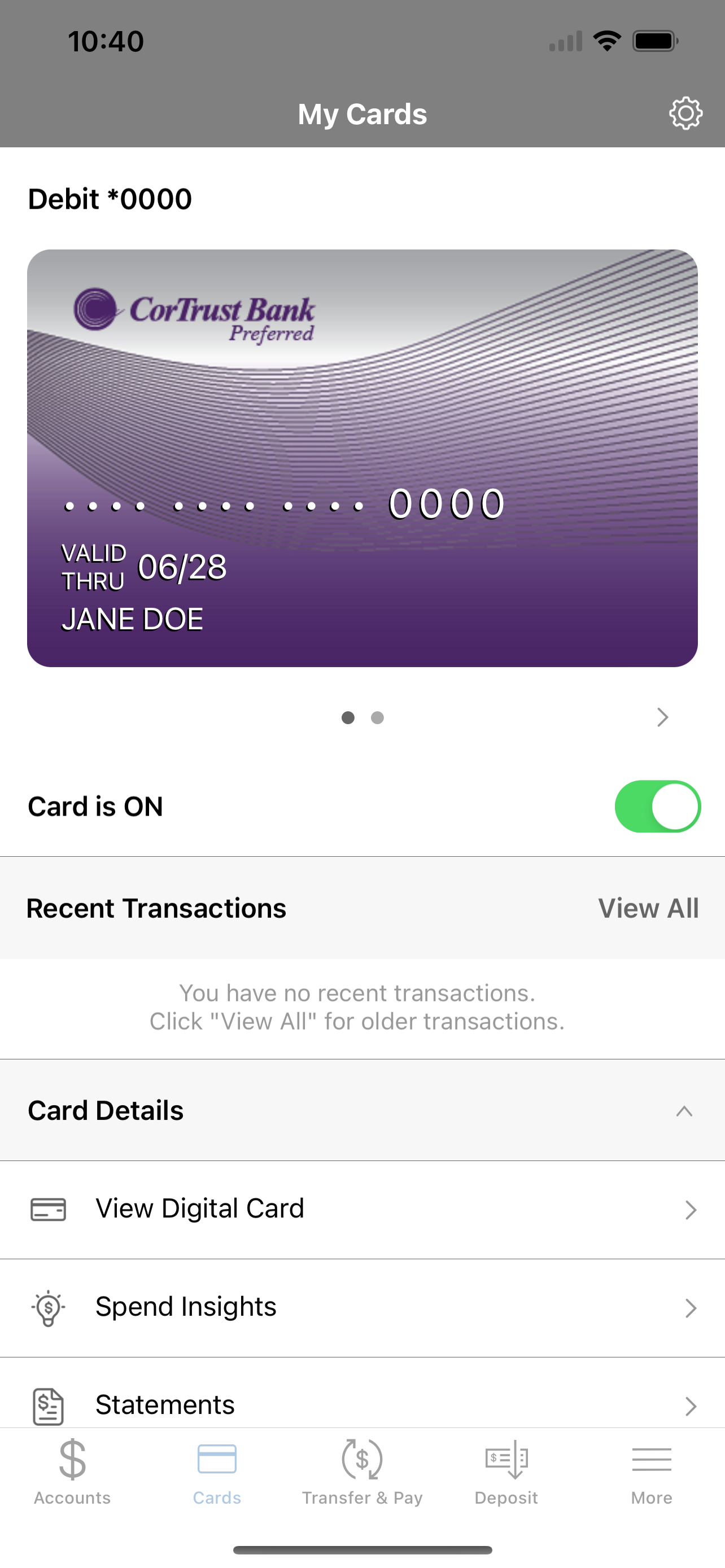 CorTrust Mobiliti screenshot 6