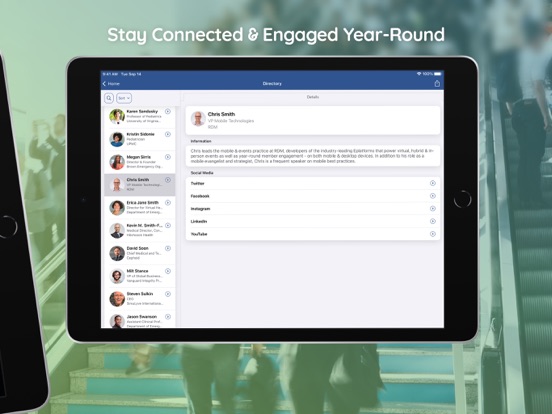 Granicus Destinations Summit iPad screenshot