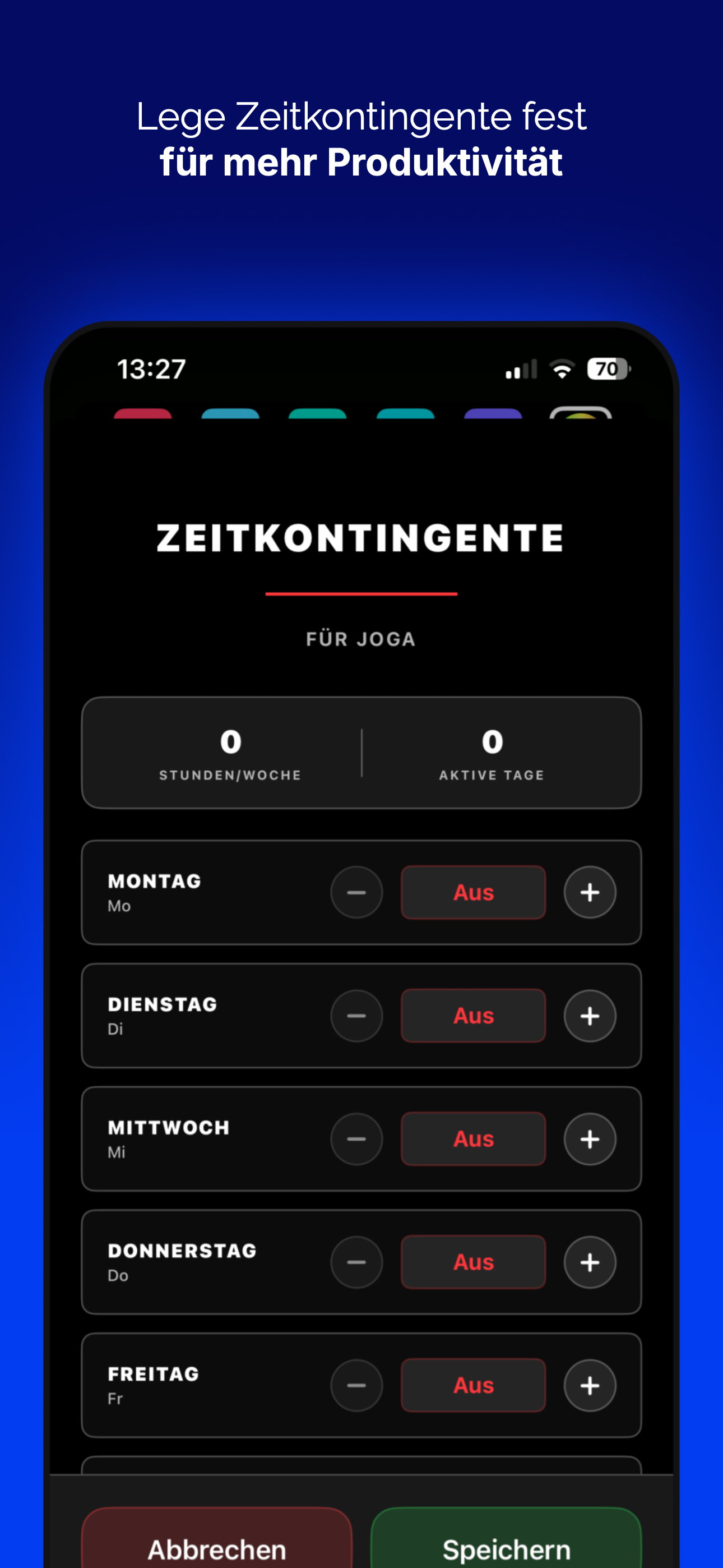 TrackYourLife - Zeiterfassung screenshot 4