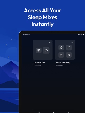 Sleep Sounds: SleepMaker iPad screenshot