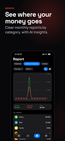 Budgy: Budget Planner Tracker Screenshot 5 of 6