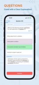 Medical Coding Test screenshot