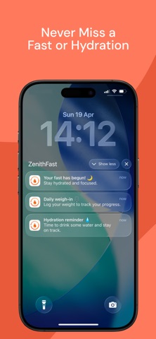 ZenithFast: 断食追踪器 screenshot
