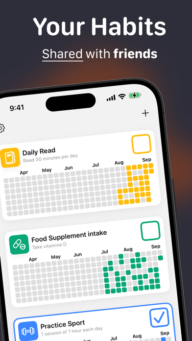 Accountability - Habit Buds Screenshot