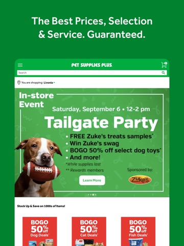 Pet Supplies Plus ipad screenshot 3