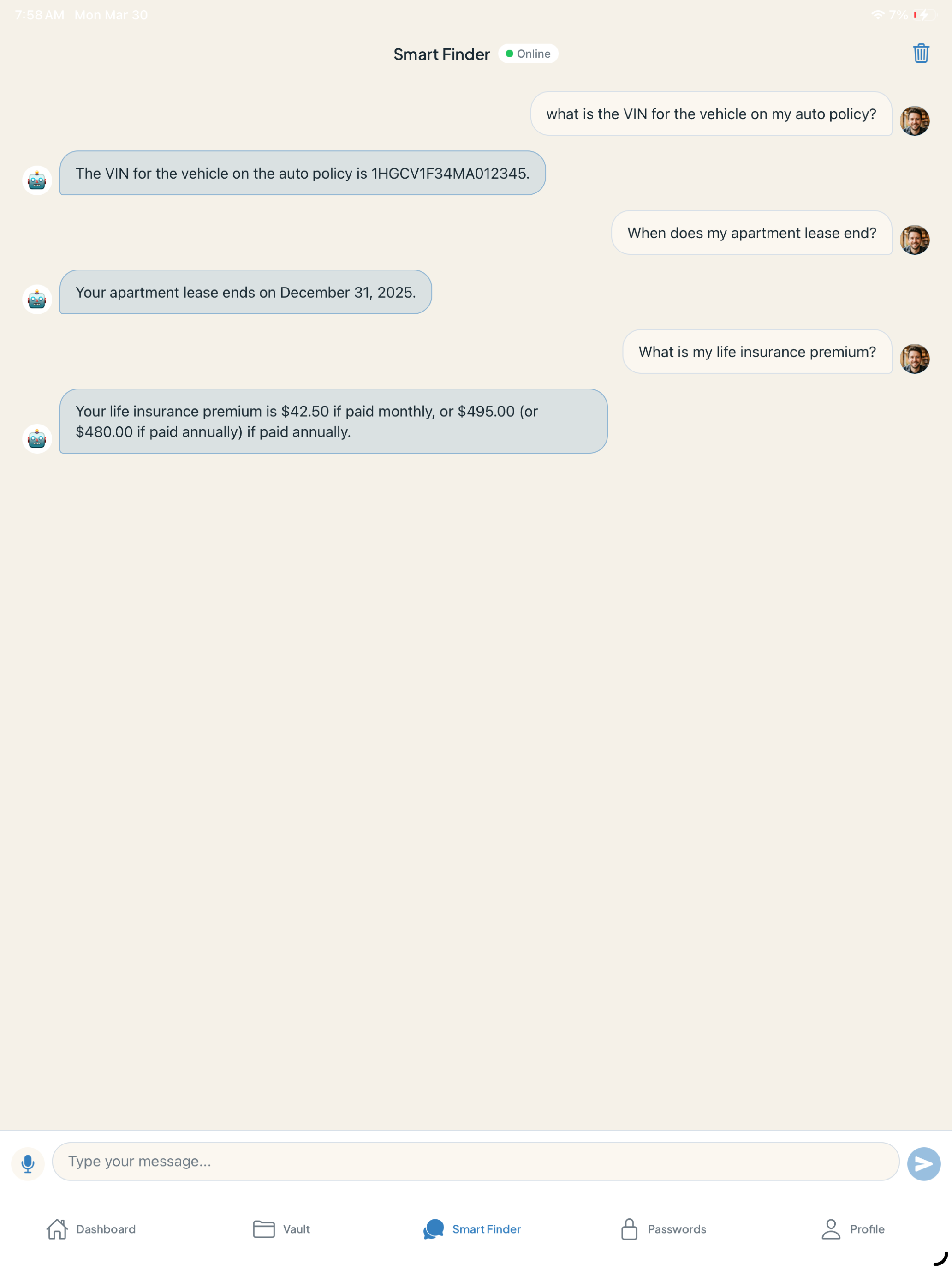 Zorli AI Vault