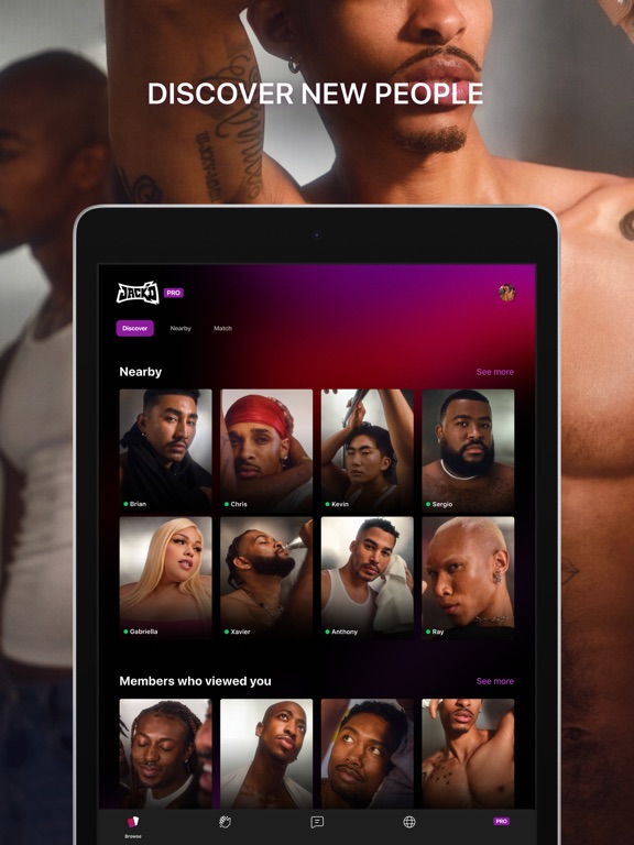Jack’d - Gay chat & dating iPad app afbeelding 5