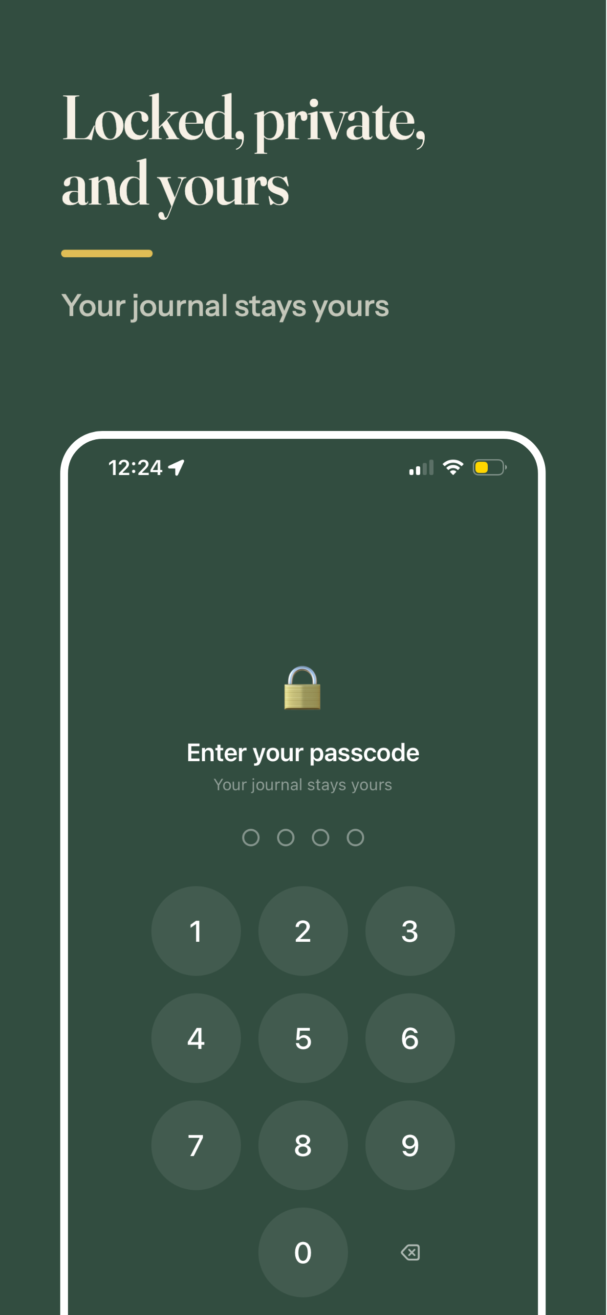 Safe Journal: Private Diary screenshot 4