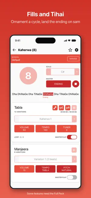 Rhythm with Tabla & Tanpura screenshot 3