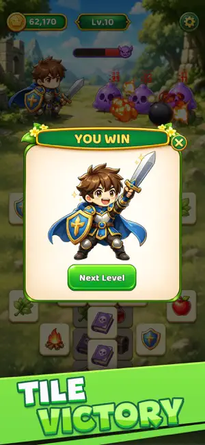 Tile Match: Battle Quest screenshot 4