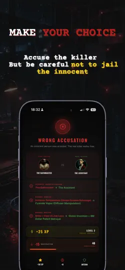 Capture d'écran de DeadCase: Find The Killer sur iPhone 6