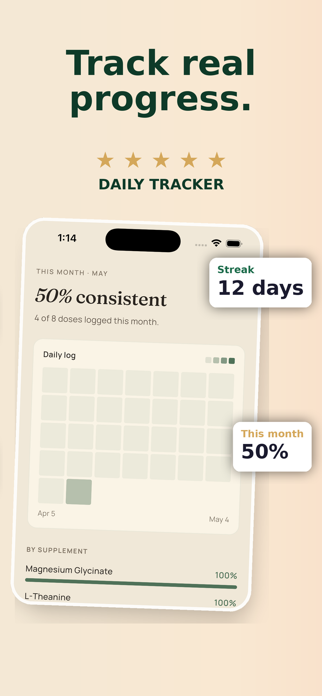 AI Supplement Planner Screenshot 4 of 5