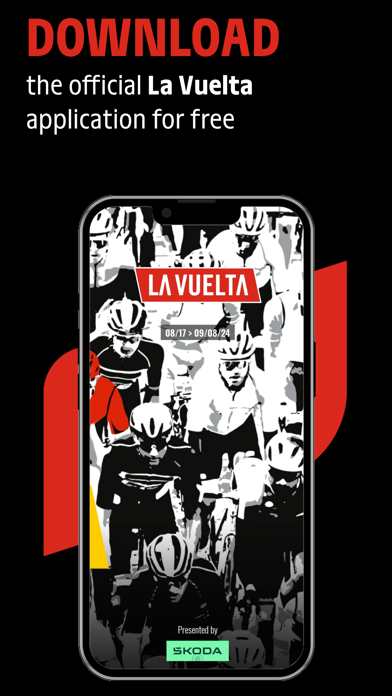 La Vuelta presented by ŠKODA Screenshot 1 - AppWisp.com La Vuelta presented by ŠKODA Screenshot 1 - AppWisp.com