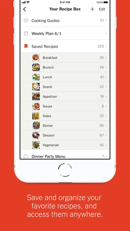NYT Cooking: Quick Tasty Meals screenshot 6 of 7
