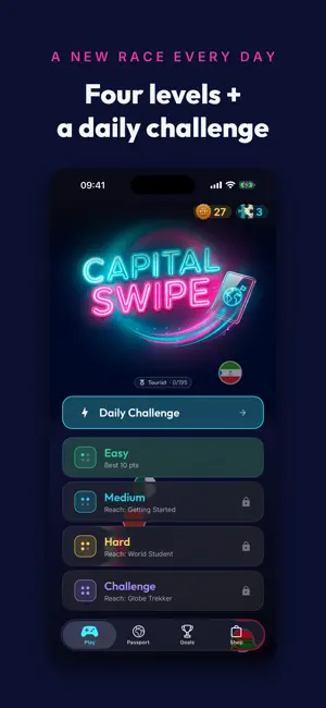 Capital Swipe screenshot 2