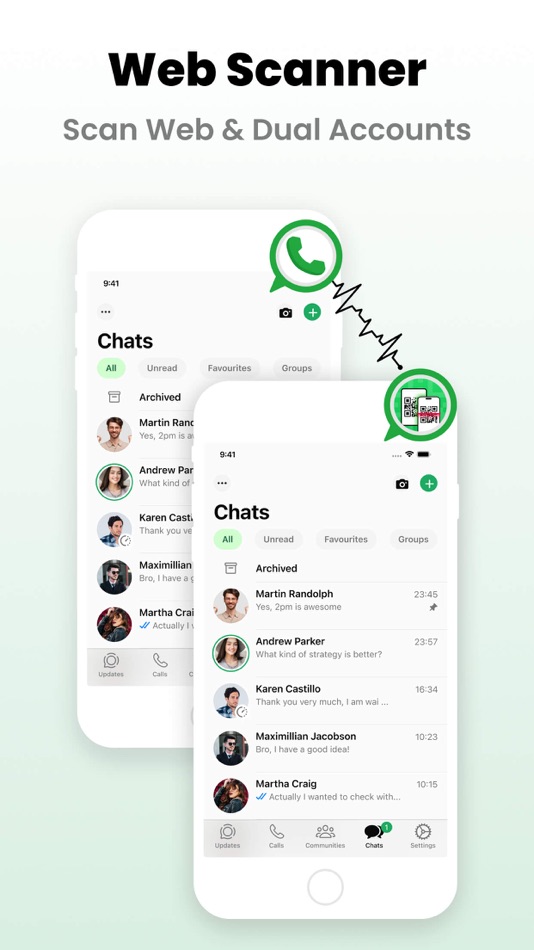 #5. WhatsWeb: Web Scan & WA Backup (iOS) Tekijänä: Yash Baraiya