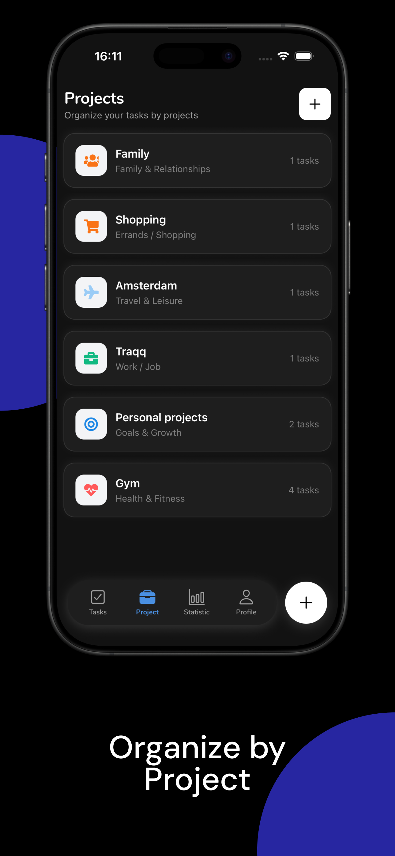 Traqq: Todo app