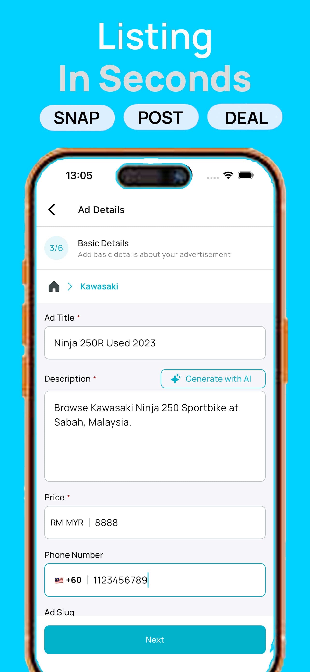 Screenshot 2 of Motorbah: Buy & Sell Bikes