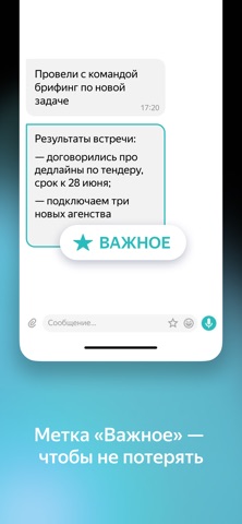 Яндекс Мессенджер для бизнеса iPhone screenshot 7
