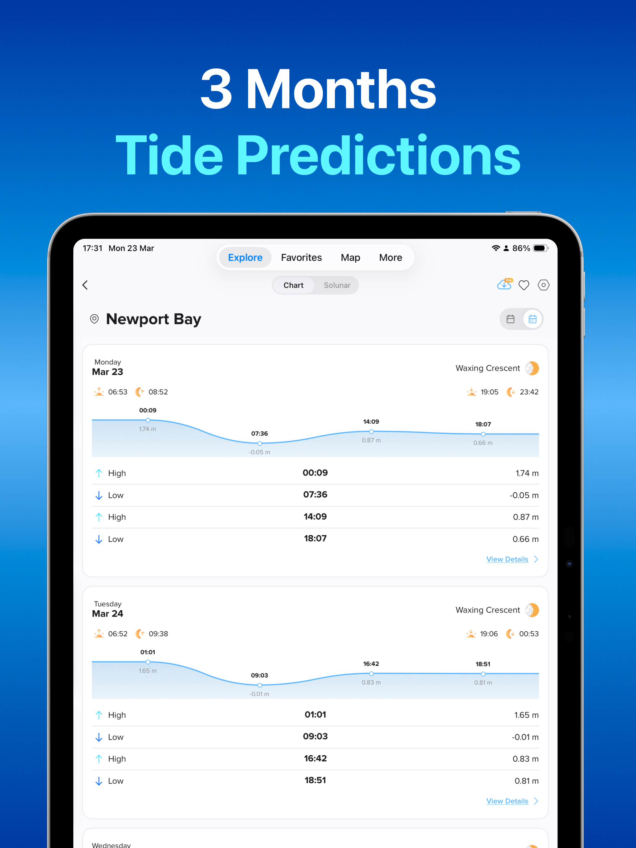 NOAA Tide Chart Pro screenshot 8