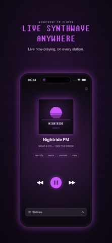 Nightride.fm Player Screenshot 2 of 4