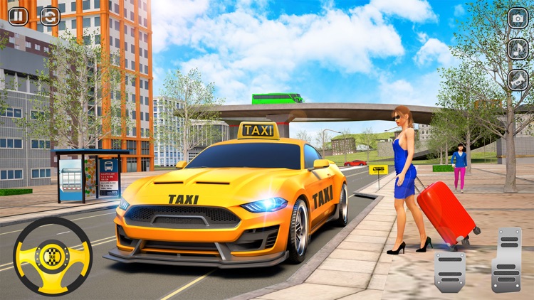 Taxi Car: Driving Games 2023 screenshot-4