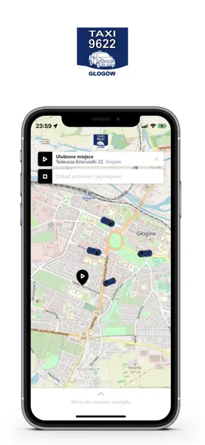 9622 TAXI Głogów screenshot 3